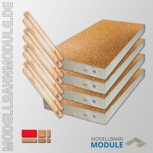 Standardmodultische 1000 x 500 mm